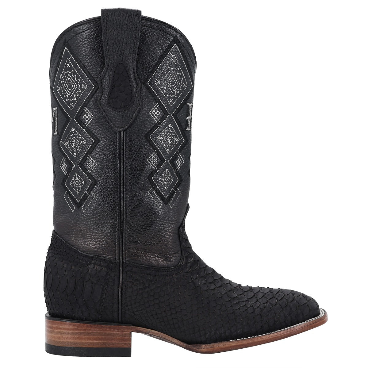 Bulldog Python Negro Nobuck