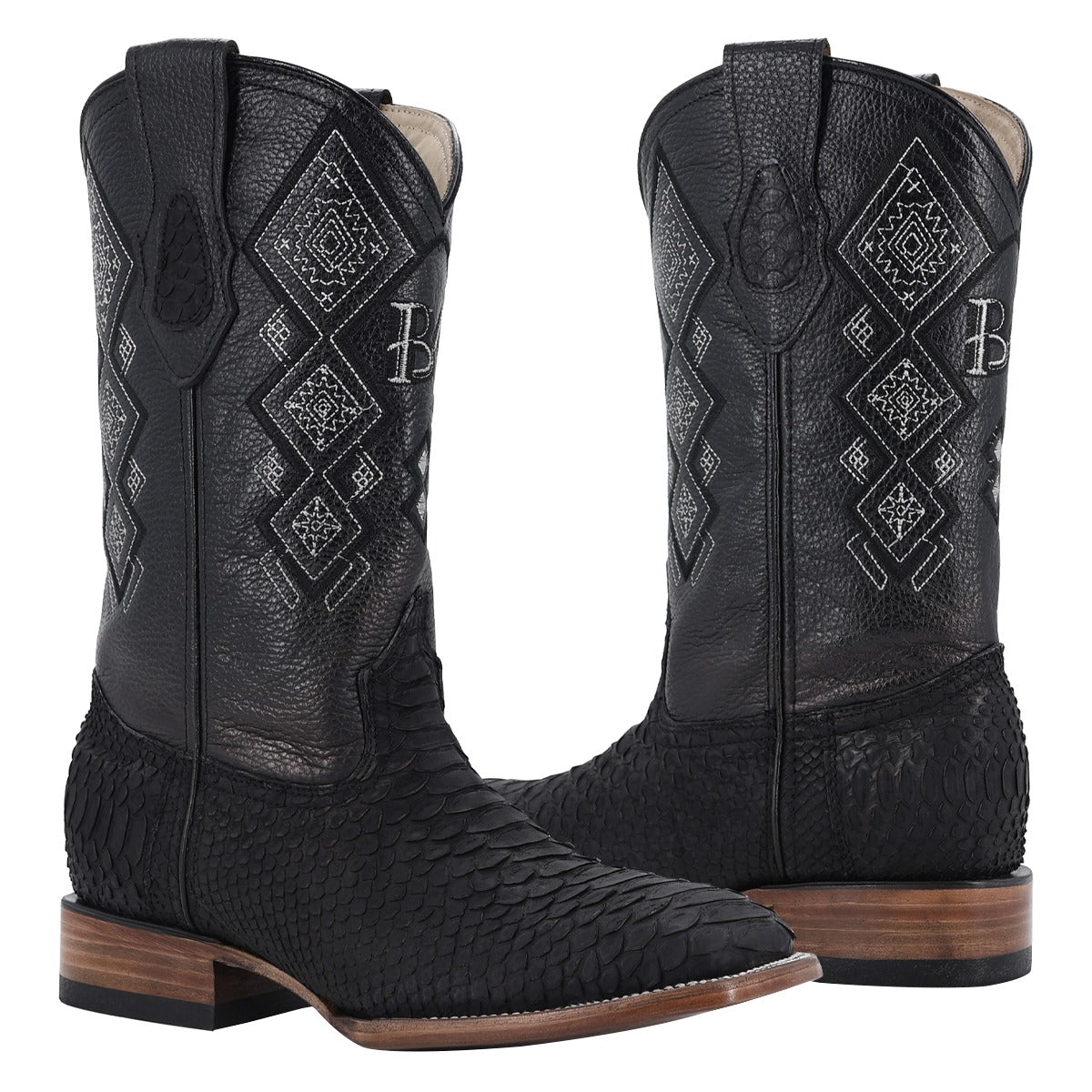 Bulldog Python Negro Nobuck