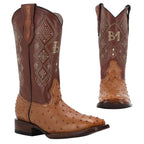 Bulldog Avestruz Cognac