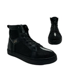 Sneakers en piel de Mantarraya Macho color Negro