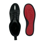 Sneakers en piel de Mantarraya Macho color Negro
