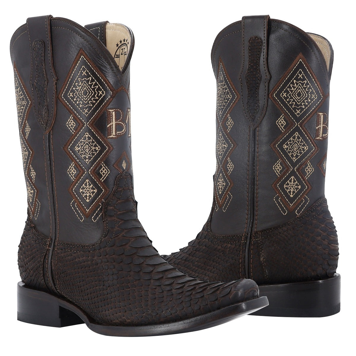 Dubay Python Tabaco Nobuck