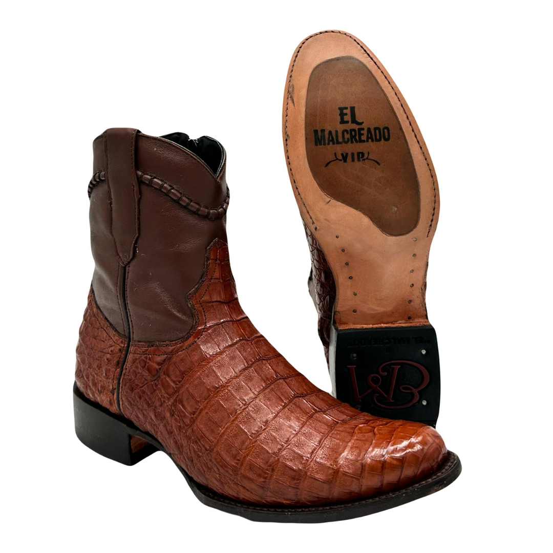 Botín Moy Coco Panza Coñac