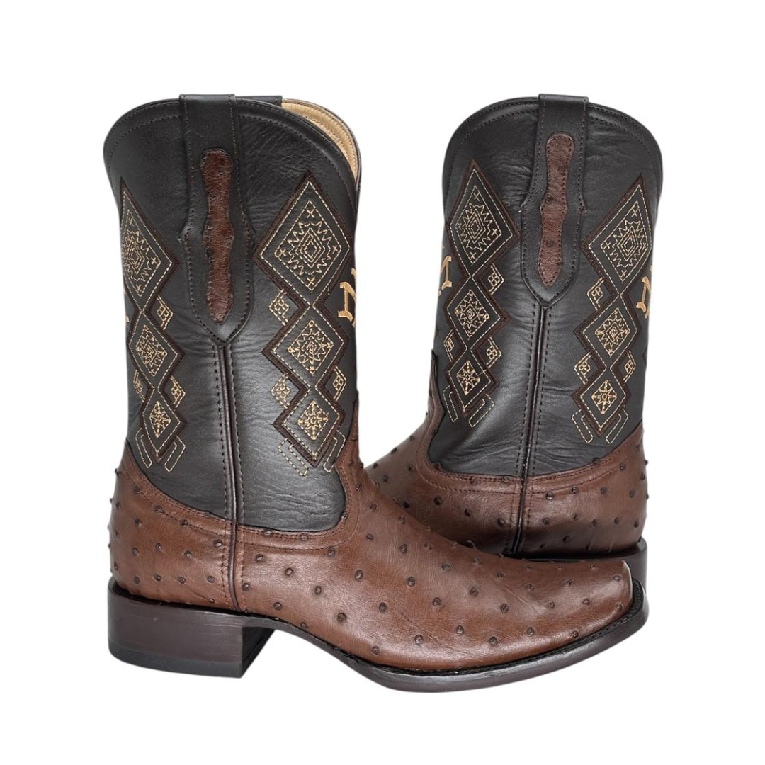 Combo Dubay Avestruz Tabaco