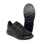 Sneakers Casuales en piel de Mantarraya color Negro