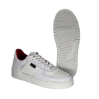 Sneakers en piel de Pitón color Blanco