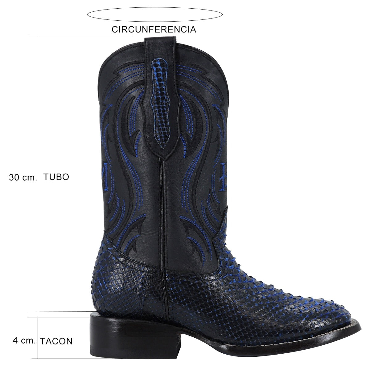 Bulldog Python Azul Mora