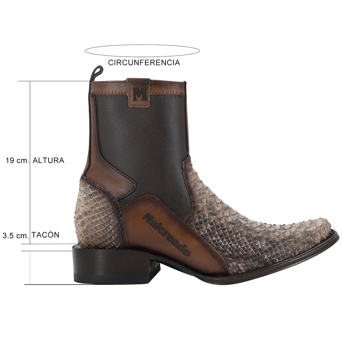 Evan Python Taupe