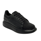 Sneakers Casuales en piel de Mantarraya color Negro