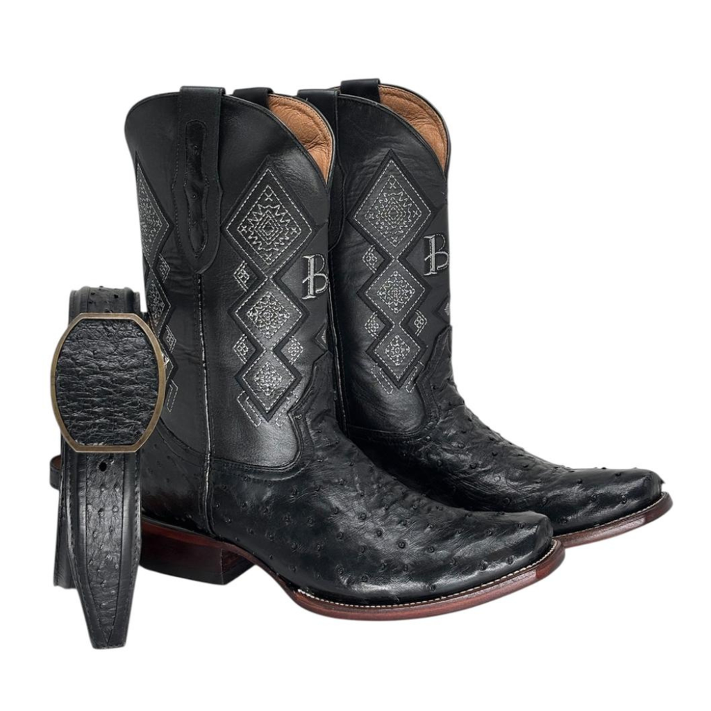 Combo Dubay Avestruz Black