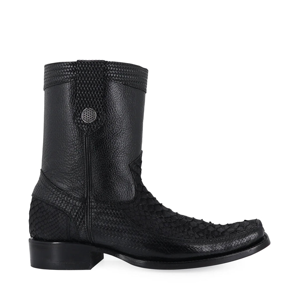 Orión Python Negro Nobuck