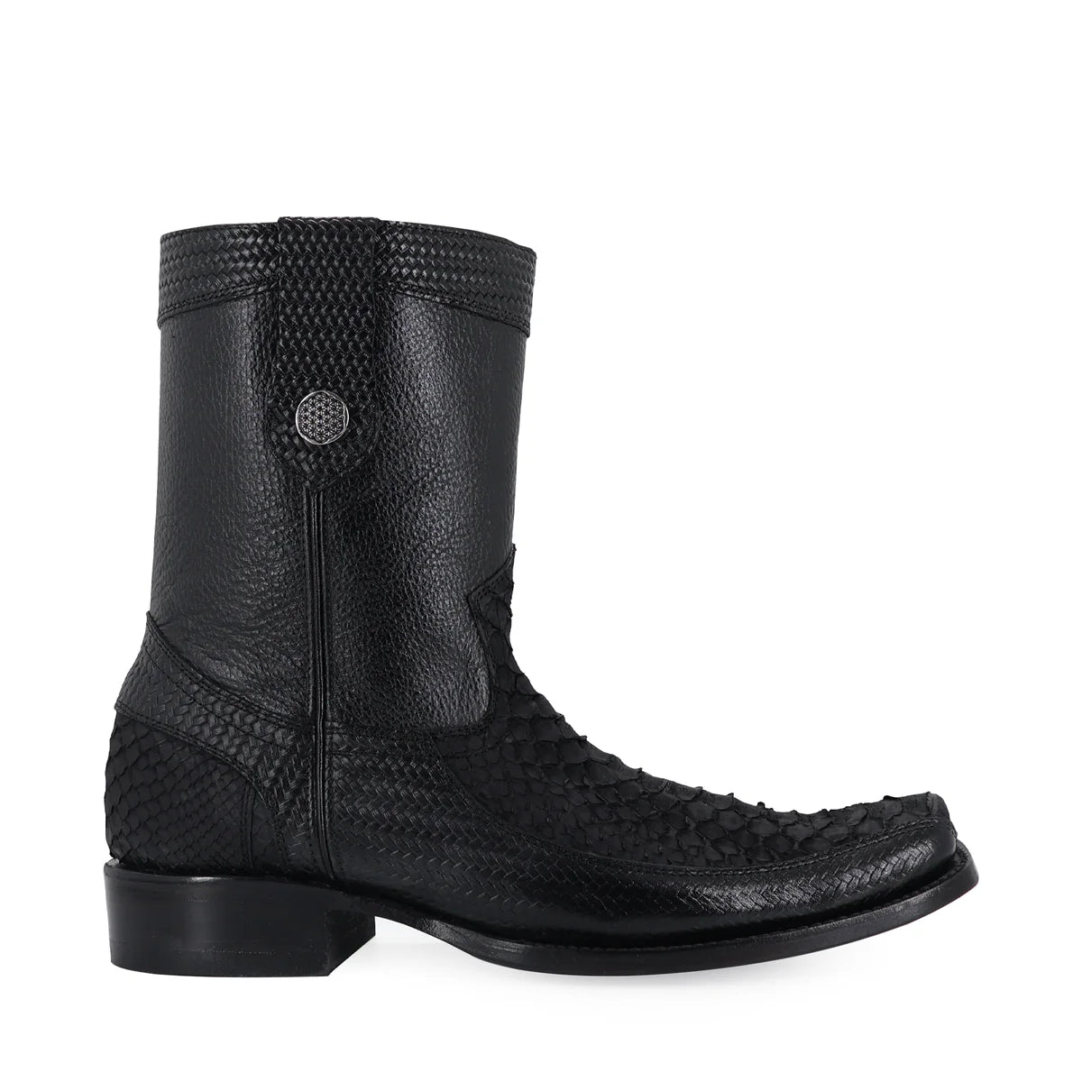 Orión Python Negro Nobuck
