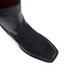 Orión Python Negro Nobuck