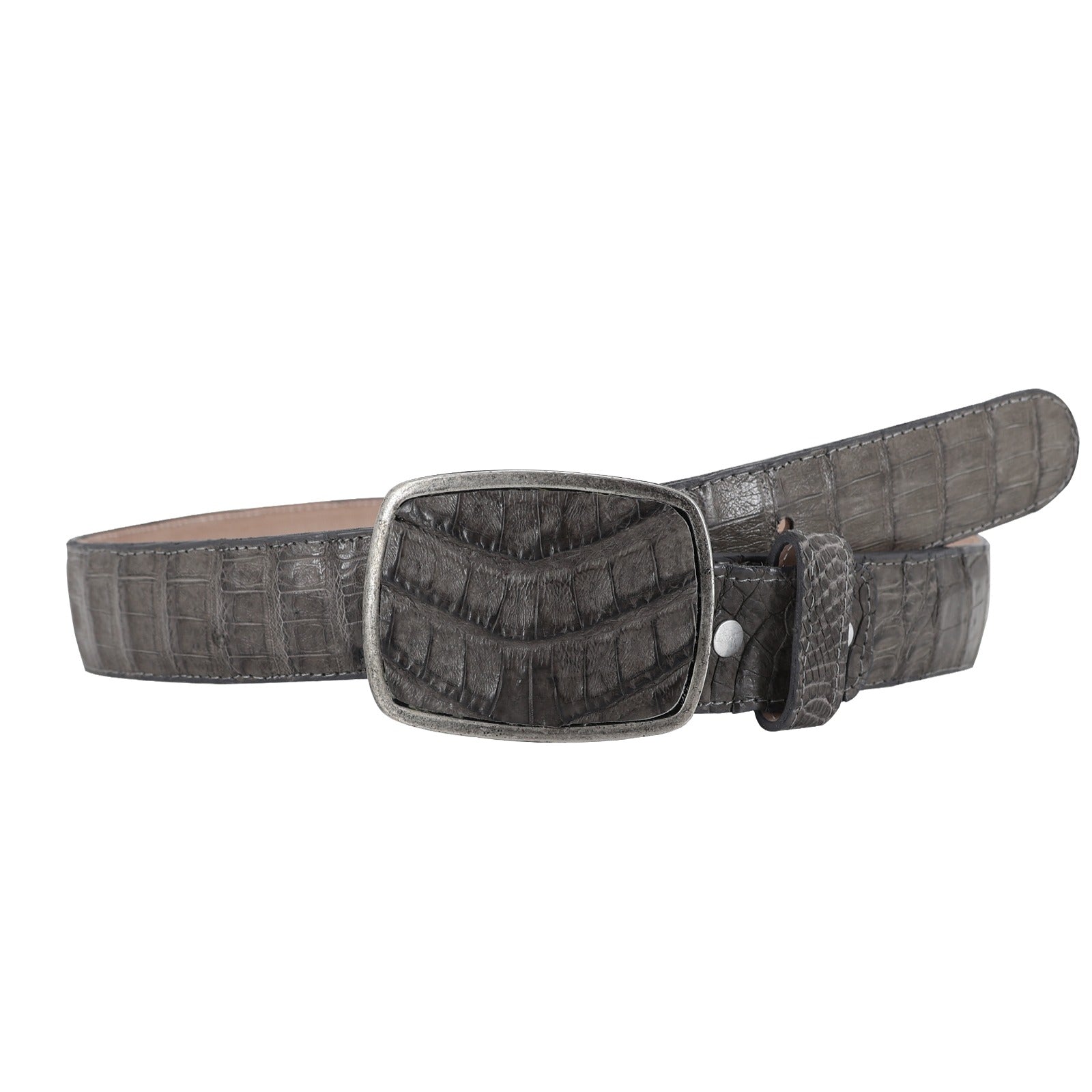Cinto HC Cocodrilo Gris