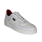 Sneakers en piel de Pitón color Blanco