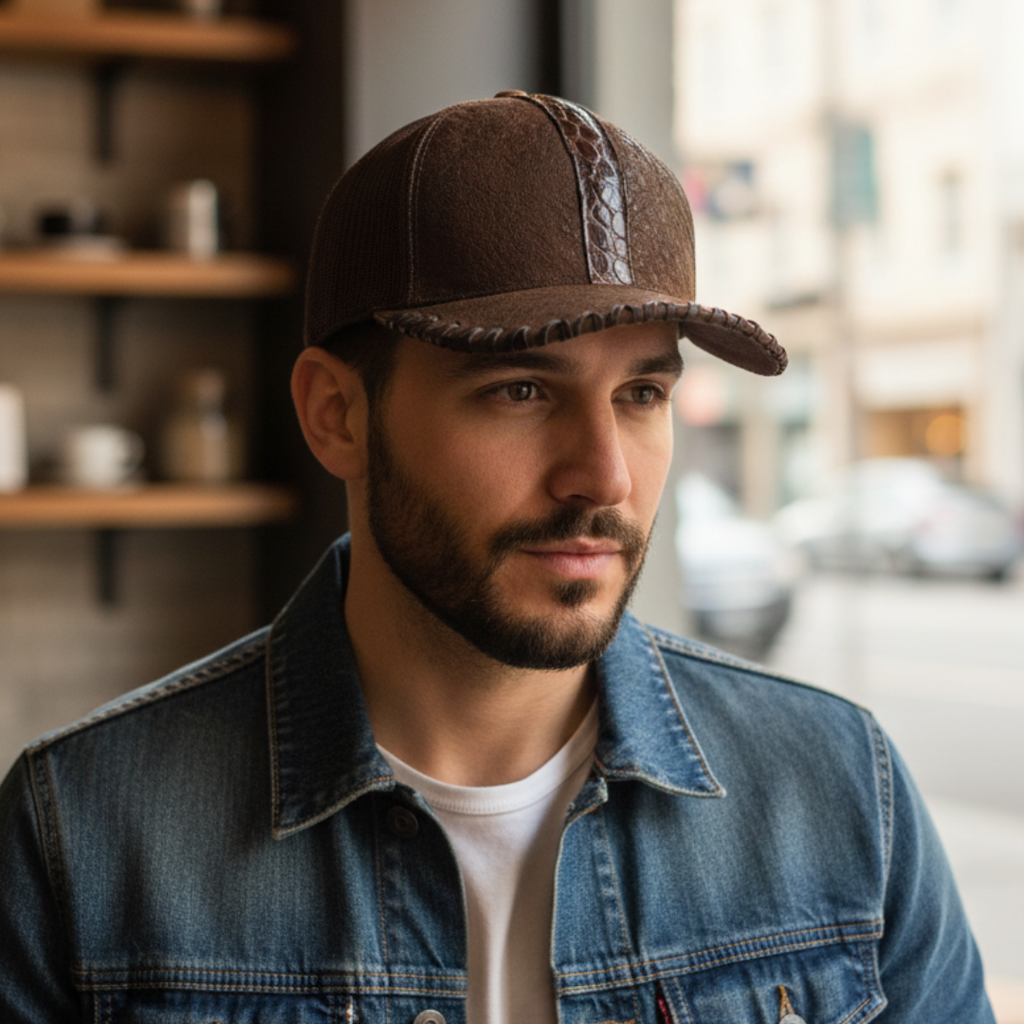 Gorra Elefante Alligator con red