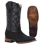 Bulldog Python Negro Nobuck