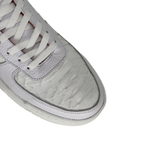 Sneakers en piel de Pitón color Blanco