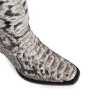 Botas Vaqueras altas en piel de Pitón Natural