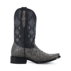 Bota Dubay Avestruz Gris