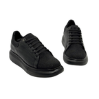 Sneakers Casuales en piel de Mantarraya color Negro