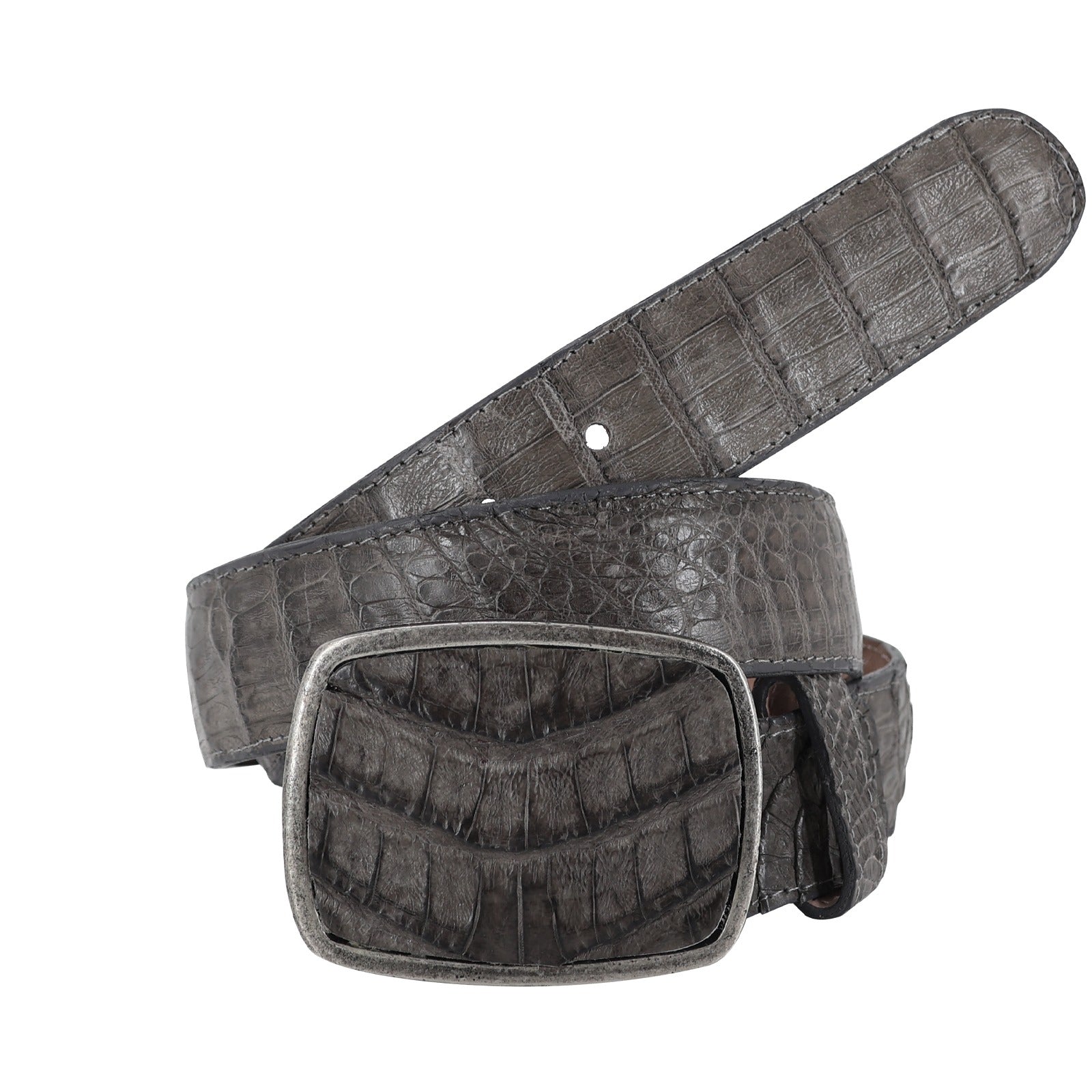 Cinto HC Cocodrilo Gris