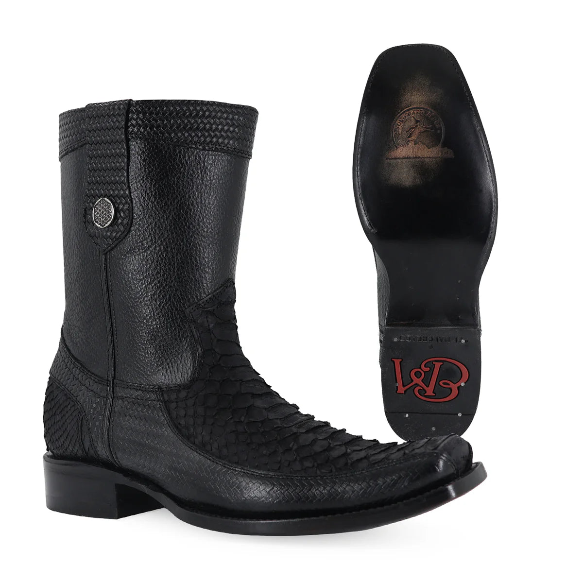 Orión Python Negro Nobuck