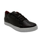 Sneakers en piel de Lizard color Tabaco