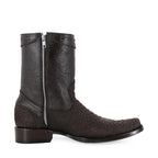 Dylan Python Nobuck Brown Boot