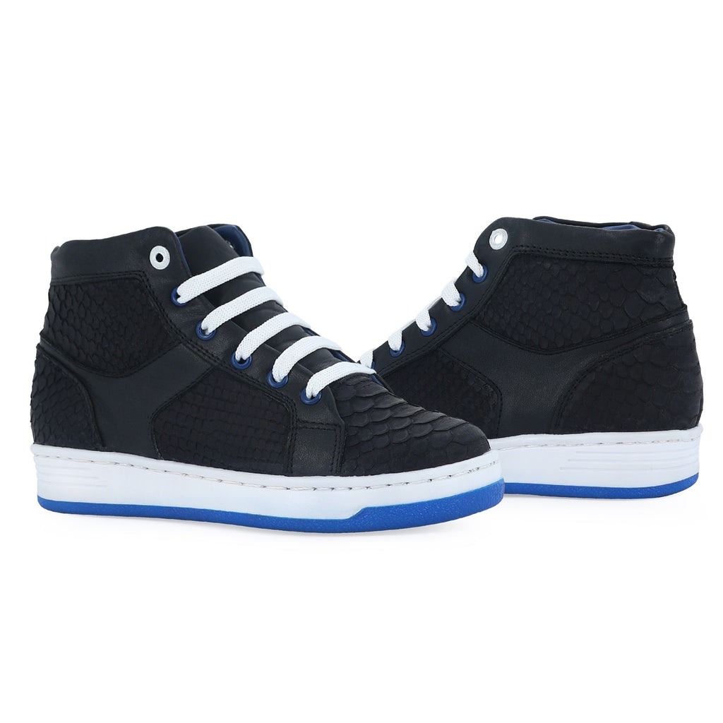 Zeus Kids Python Negro Nobuck