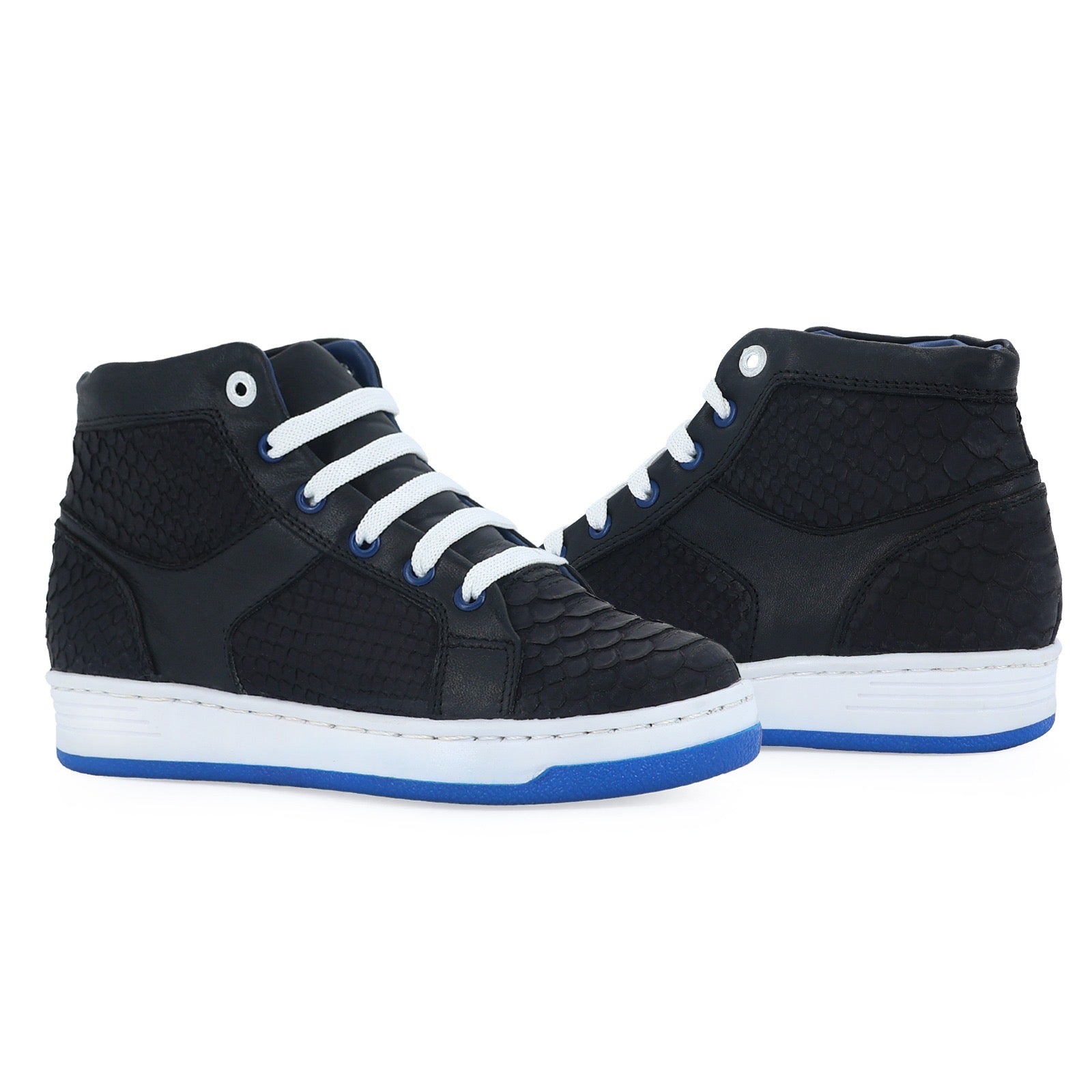 Zeus Kids Python Negro Nobuck