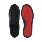 Sneakers en piel de Mantarraya color Negro