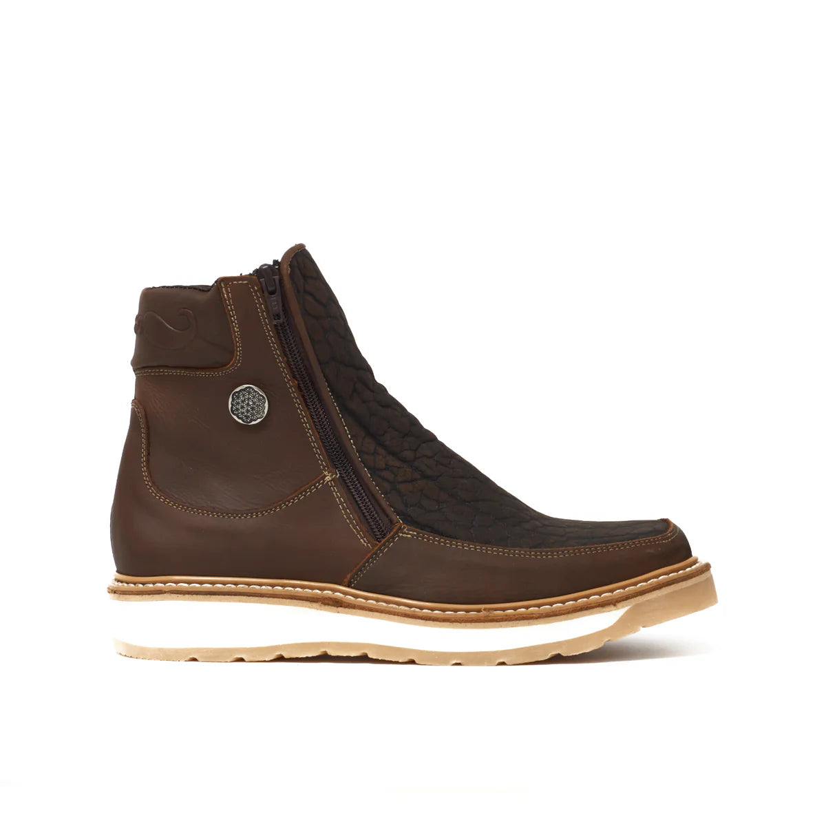 Botin Macho Cuello de Toro Café