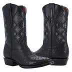 Avestruz Oval Negro