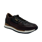 Sneakers en piel de Alligator color Tabaco
