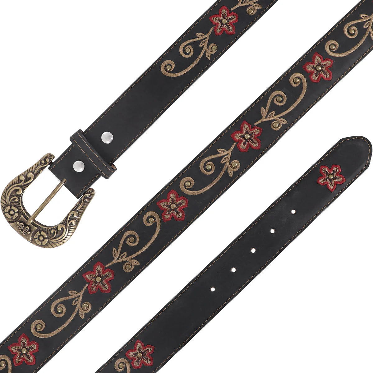 Cinto para Dama Mod. Adorada Negro