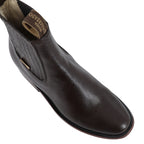 Oval Floter Tobacco Boot with Leather Sole