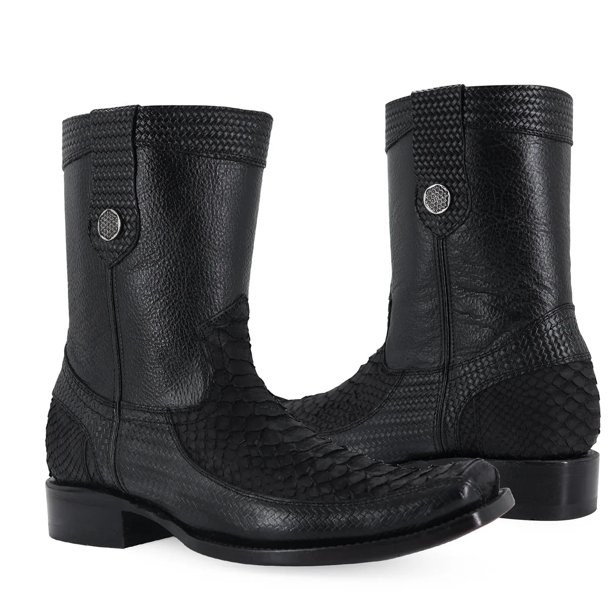 Orión Python Negro Nobuck