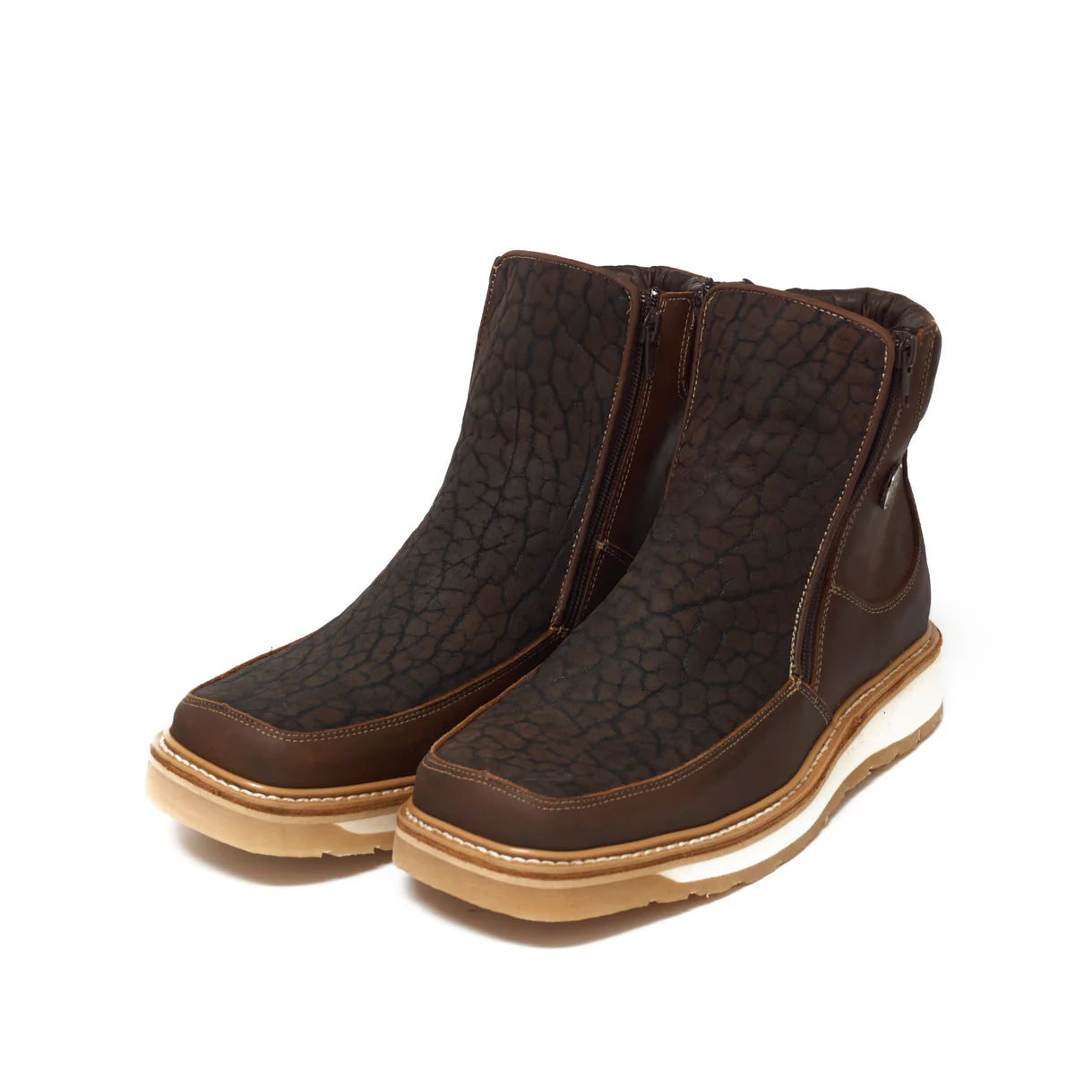 Botin Macho Cuello de Toro Café