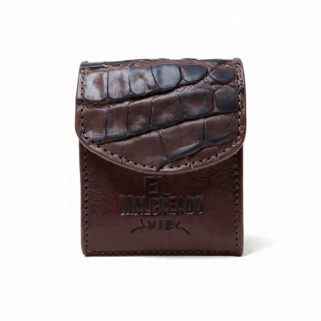Cartera Cocodrilo Tabaco