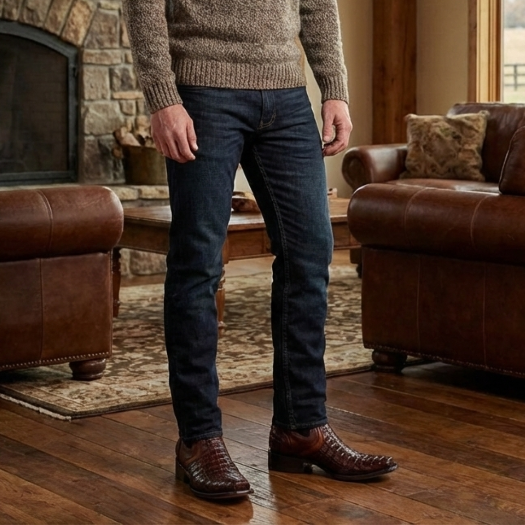 Botín Roy Cola Belly Tabaco