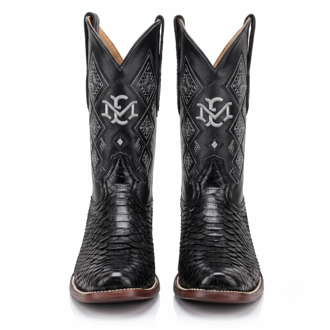 Bota Dubay Pitón Negro