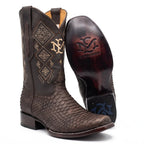 Bota Dubay Pitón Tabaco Nobuck