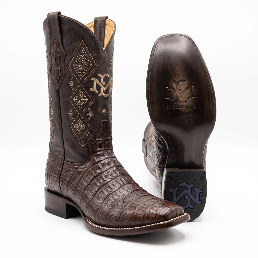 Bota Dubay Lomo de Caimán Tabaco