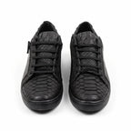 Tenis Pitón Negro Nobuck