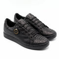 Tenis Pitón Negro Nobuck