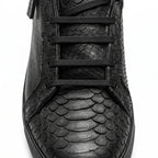 Tenis Pitón Negro Nobuck