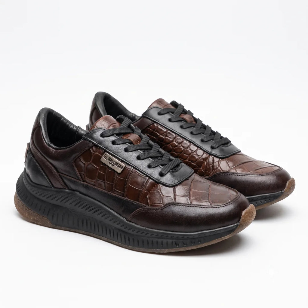 Tenis Deportivo en piel de Alligator
