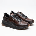 Tenis Deportivo en piel de Alligator