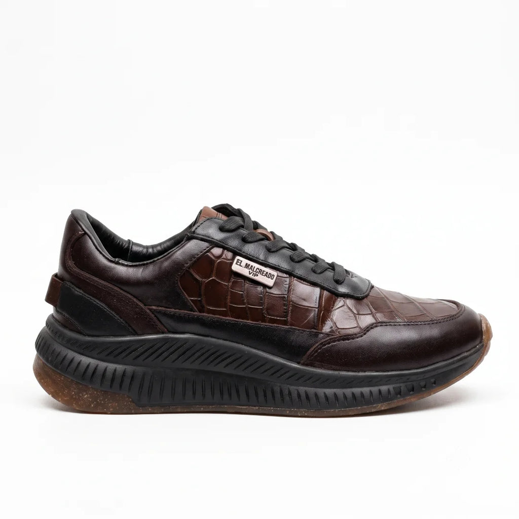 Tenis Deportivo en piel de Alligator